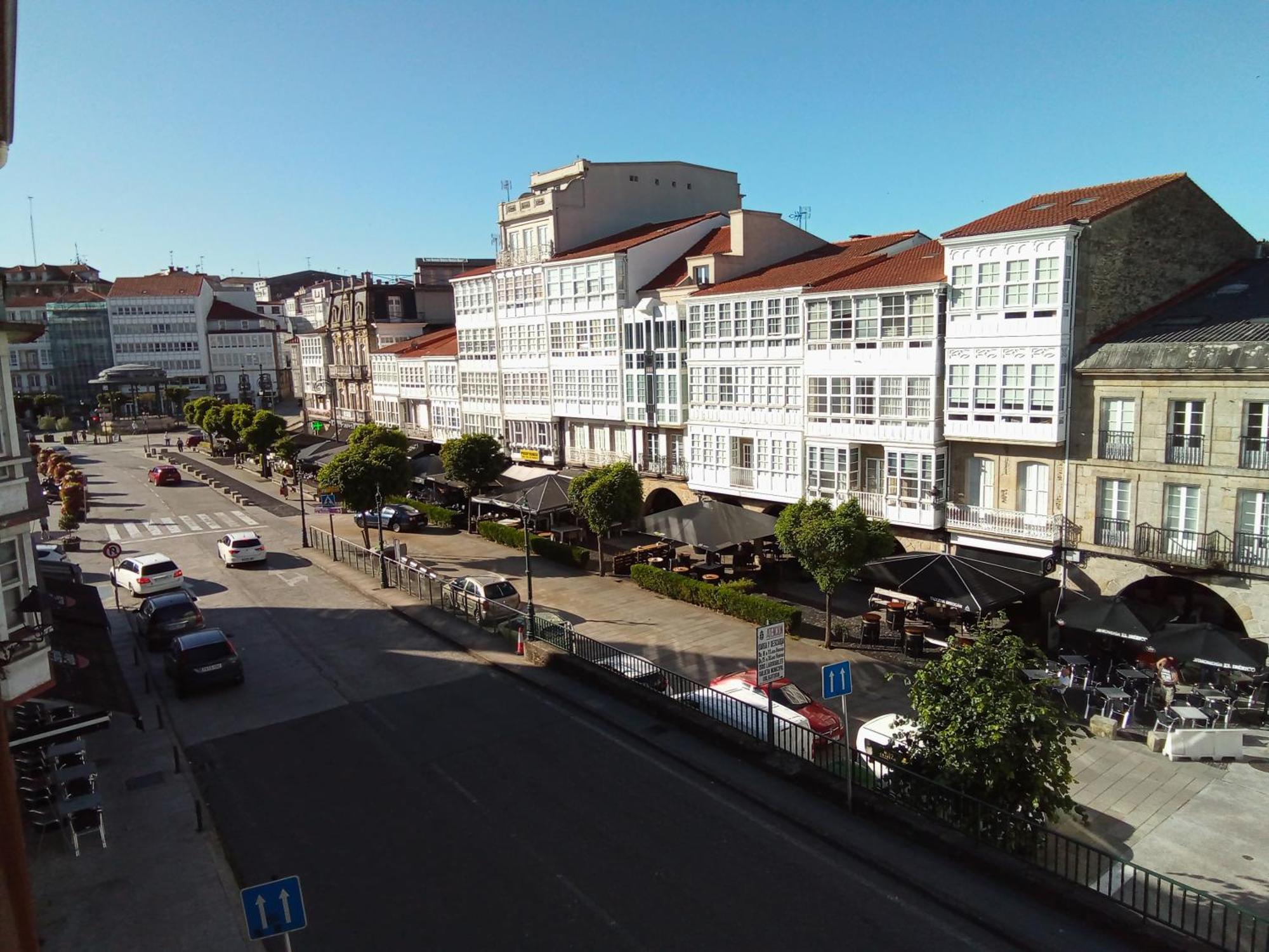 Pension La Plaza Betanzos Dış mekan fotoğraf